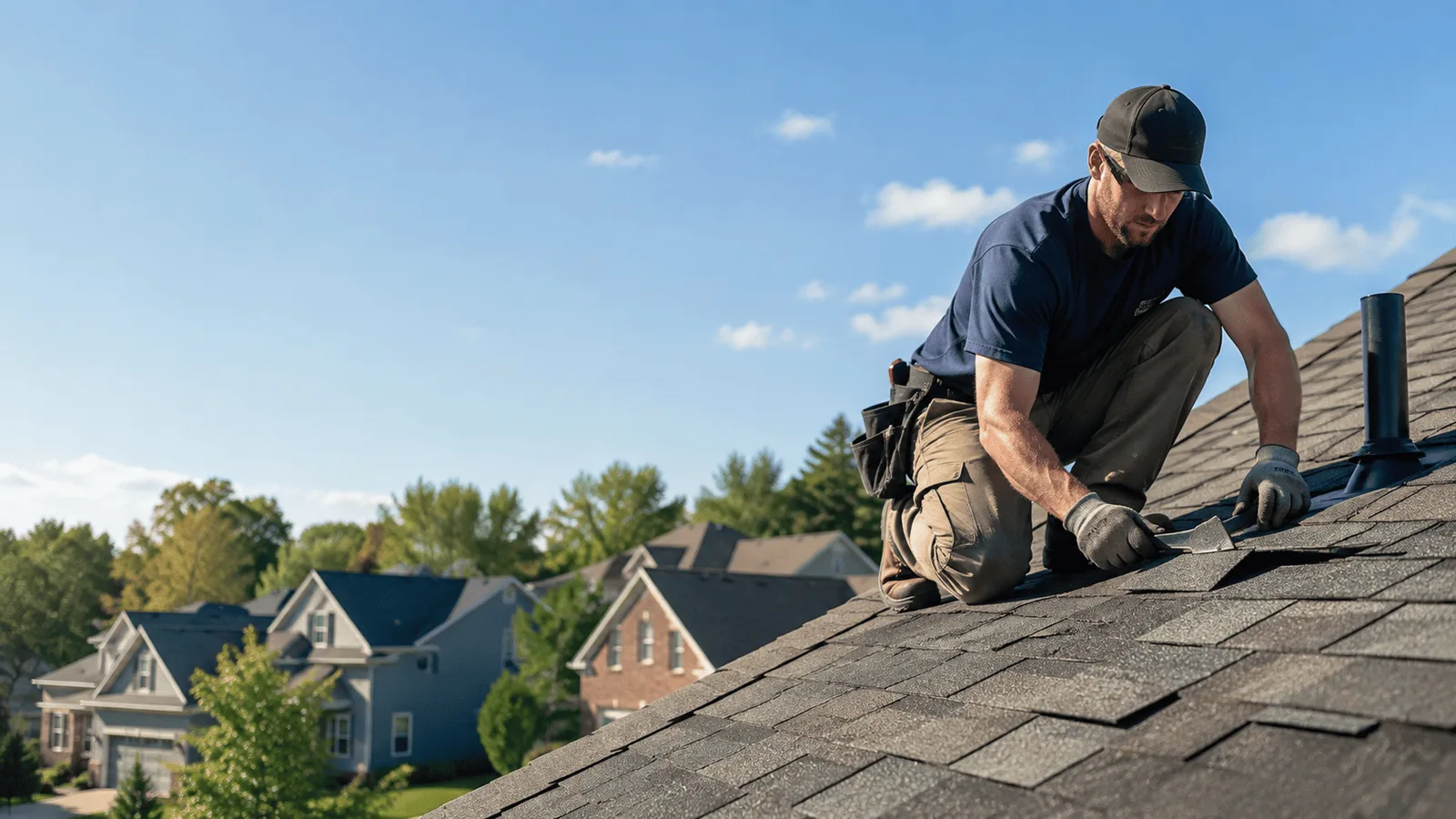 Roof Leak Repair in Columbia Station, OH near me
